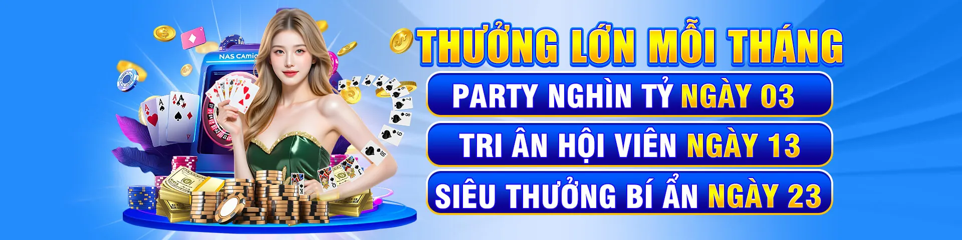 Thưởng nạp lại hàng ngày cho nổ hũ Sunwim